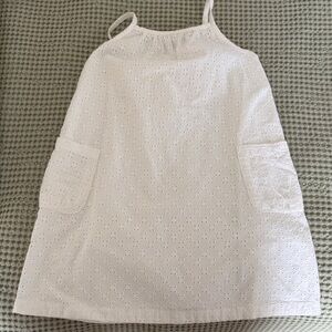 Hanna Andersson White Eyelet Dress